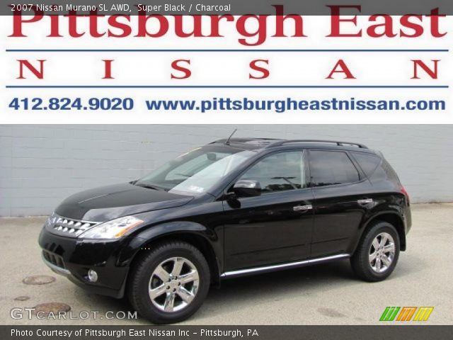 2007 Nissan Murano SL AWD in Super Black