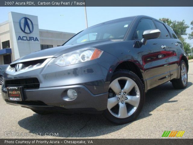 2007 Acura RDX  in Carbon Gray Pearl
