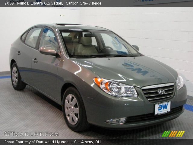2009 Hyundai Elantra GLS Sedan in Carbon Gray