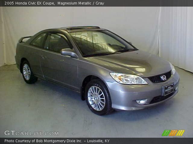 2005 Honda Civic EX Coupe in Magnesium Metallic