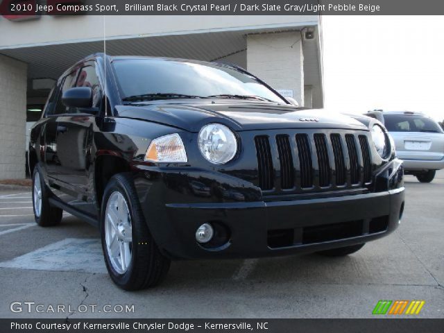 2010 Jeep Compass Sport in Brilliant Black Crystal Pearl