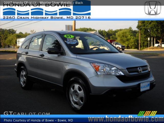 2007 Honda CR-V LX in Whistler Silver Metallic