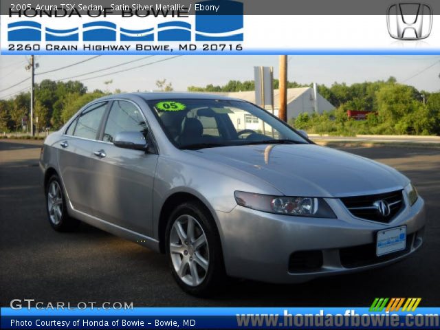 2005 Acura TSX Sedan in Satin Silver Metallic