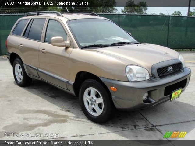 2003 Hyundai Santa Fe GLS in Sandstone