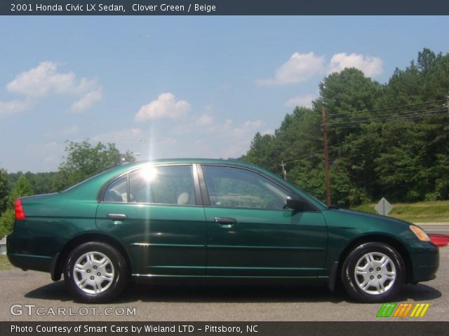 2001 Honda Civic LX Sedan in Clover Green