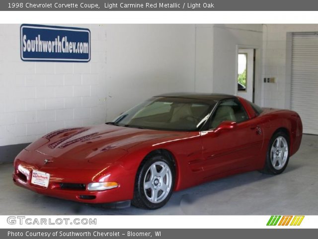 1998 Chevrolet Corvette Coupe in Light Carmine Red Metallic