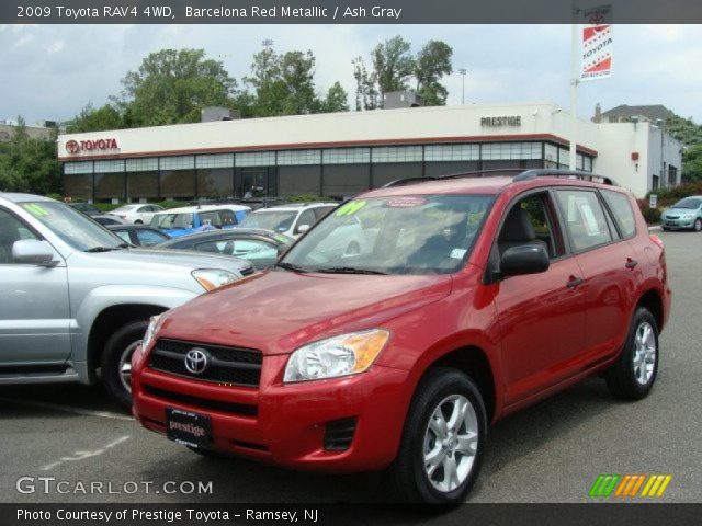 2009 Toyota RAV4 4WD in Barcelona Red Metallic