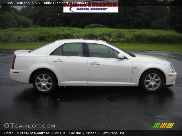 2005 Cadillac STS V6 in White Diamond