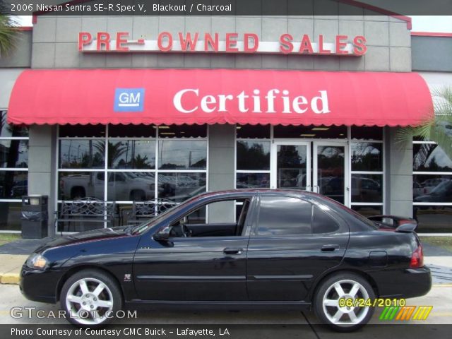 2006 Nissan Sentra SE-R Spec V in Blackout