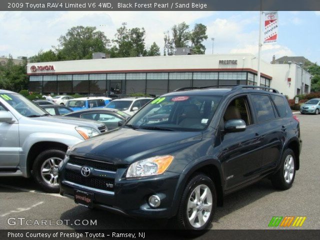 2009 Toyota RAV4 Limited V6 4WD in Black Forest Pearl