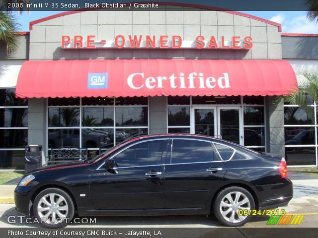 2006 Infiniti M 35 Sedan in Black Obsidian