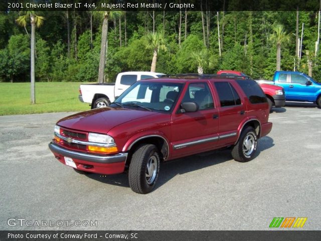 2001 Chevrolet Blazer LT 4x4 in Majestic Red Metallic