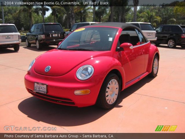 2004 Volkswagen New Beetle GL Convertible in Uni Red