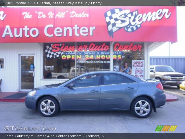 2005 Pontiac G6 GT Sedan in Stealth Gray Metallic