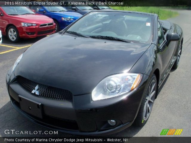 2011 Mitsubishi Eclipse Spyder GT in Kalapana Black