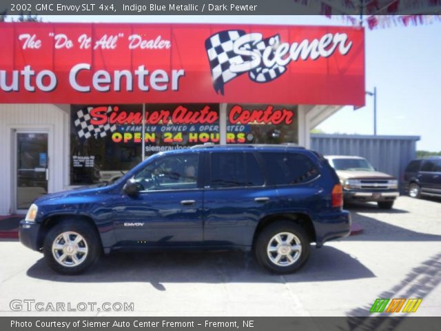 2002 GMC Envoy SLT 4x4 in Indigo Blue Metallic