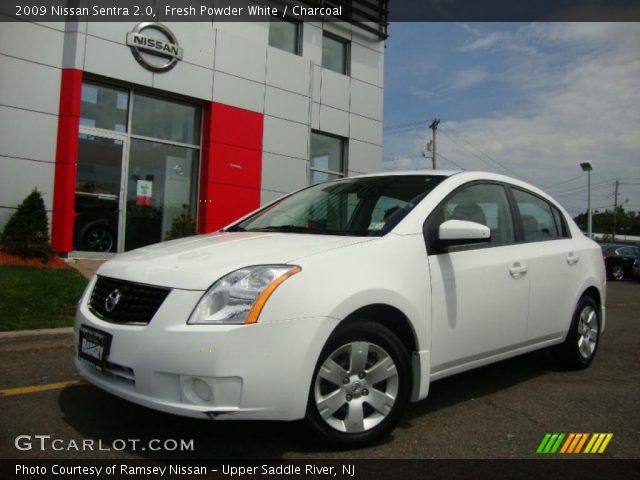 2009 Nissan Sentra 2.0 in Fresh Powder White