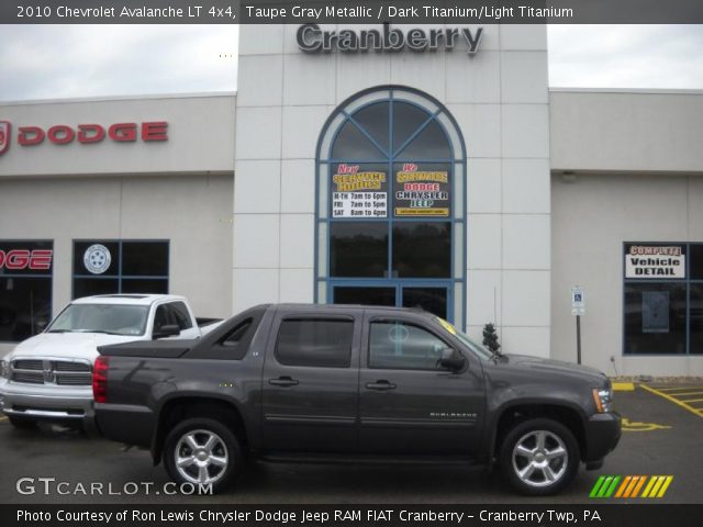 2010 Chevrolet Avalanche LT 4x4 in Taupe Gray Metallic