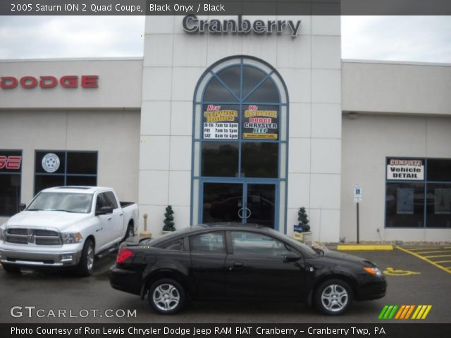 2005 Saturn ION 2 Quad Coupe in Black Onyx