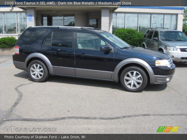 2008 Ford Taurus X SEL AWD in Dark Ink Blue Metallic