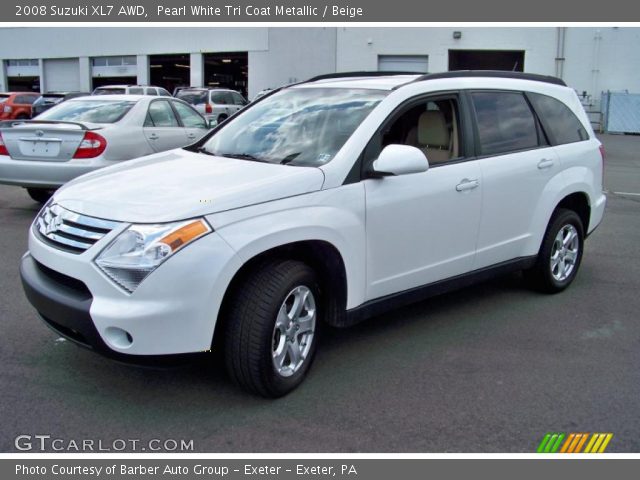 2008 Suzuki XL7 AWD in Pearl White Tri Coat Metallic