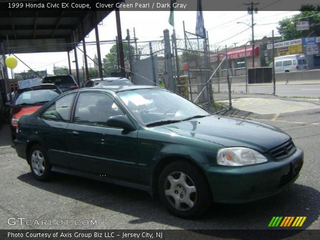 1999 Honda Civic EX Coupe in Clover Green Pearl