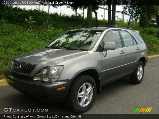 2000 Lexus RX 300 AWD in Mineral Green