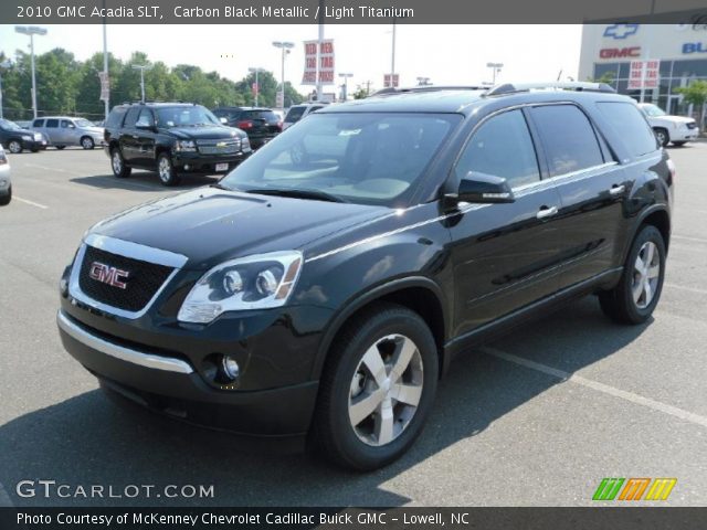 2010 GMC Acadia SLT in Carbon Black Metallic