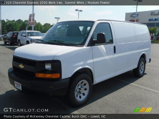 2010 Chevrolet Express 1500 Work Van in Summit White