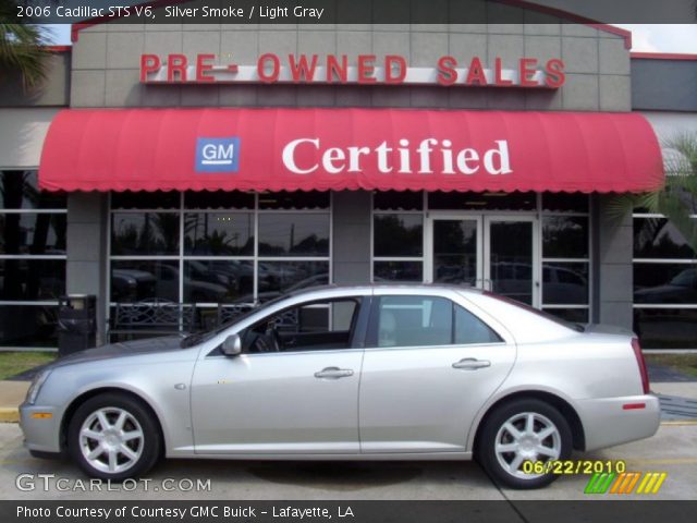 2006 Cadillac STS V6 in Silver Smoke