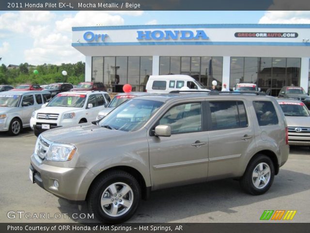 2011 Honda Pilot EX-L in Mocha Metallic