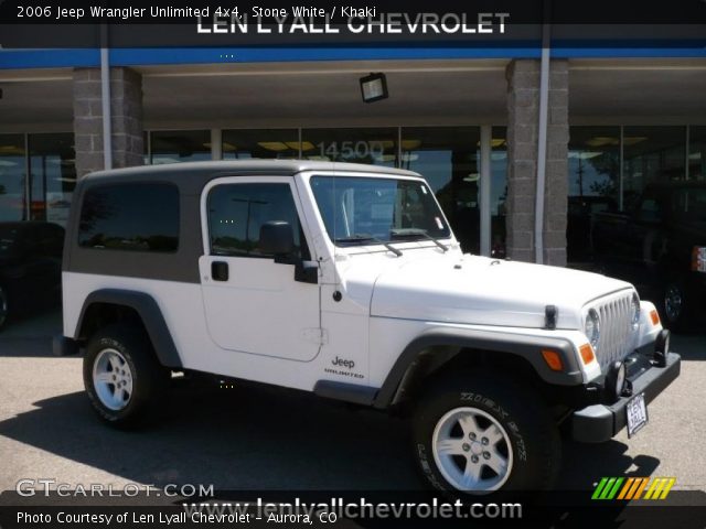 2006 Jeep Wrangler Unlimited 4x4 in Stone White