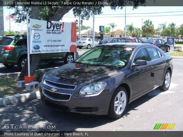 2010 Chevrolet Malibu LS Sedan in Taupe Gray Metallic
