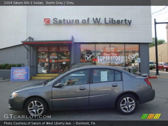 2004 Saturn ION 3 Sedan in Storm Grey