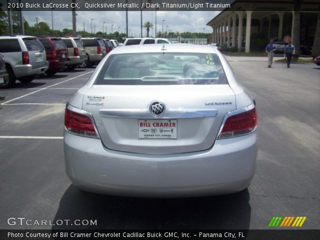 2010 Buick LaCrosse CX in Quicksilver Metallic