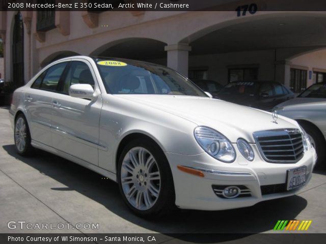 2008 Mercedes-Benz E 350 Sedan in Arctic White
