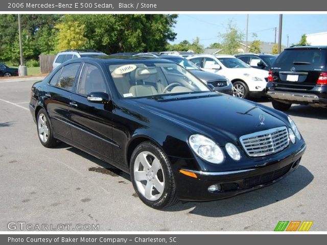 2006 Mercedes-Benz E 500 Sedan in Black