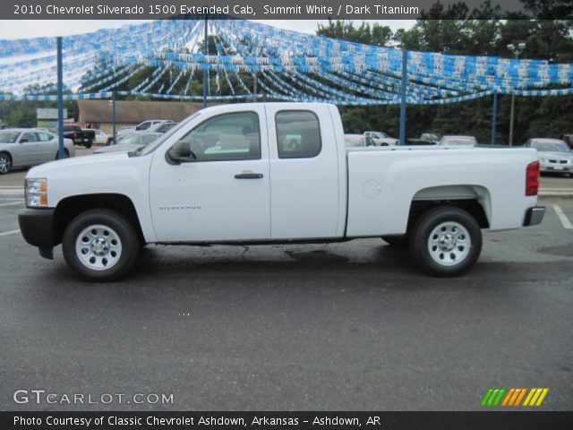 2010 Chevrolet Silverado 1500 Extended Cab in Summit White