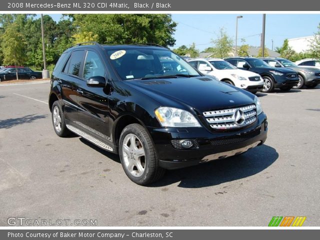2008 Mercedes-Benz ML 320 CDI 4Matic in Black