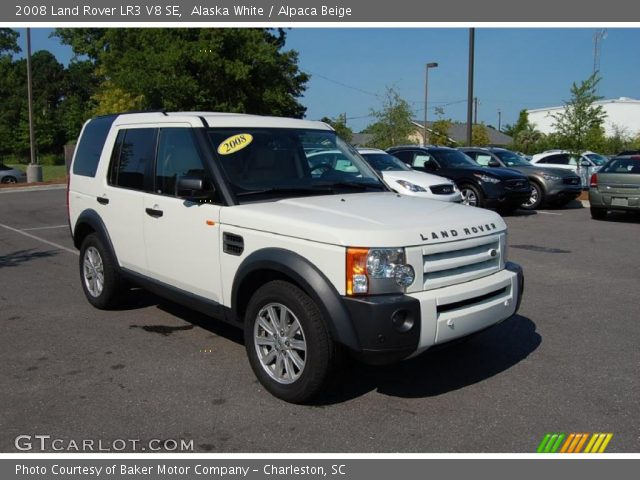 2008 Land Rover LR3 V8 SE in Alaska White