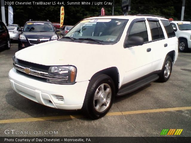 2008 Chevrolet TrailBlazer LS 4x4 in Summit White