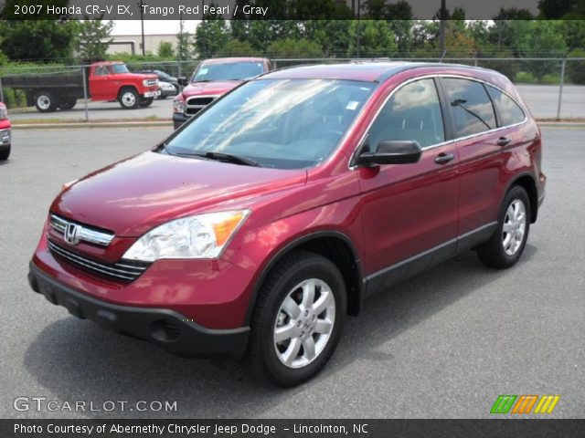 2007 Honda CR-V EX in Tango Red Pearl