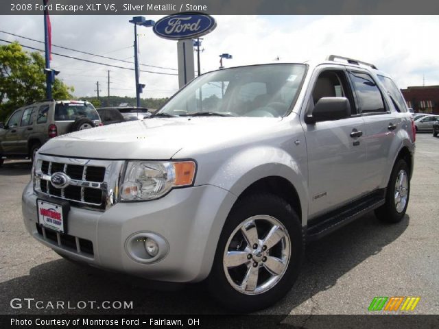 2008 Ford Escape XLT V6 in Silver Metallic