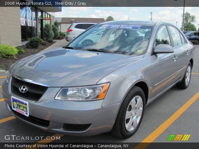 2008 Hyundai Sonata GLS in Steel Gray