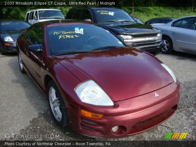 2003 Mitsubishi Eclipse GT Coupe in Ultra Red Pearl