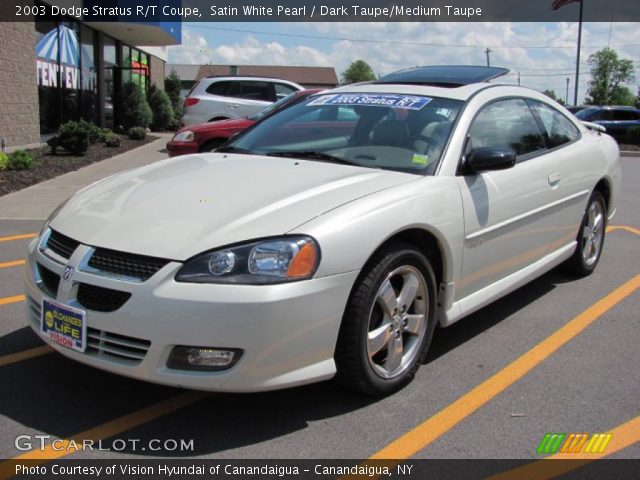 2003 Dodge Stratus R/T Coupe in Satin White Pearl