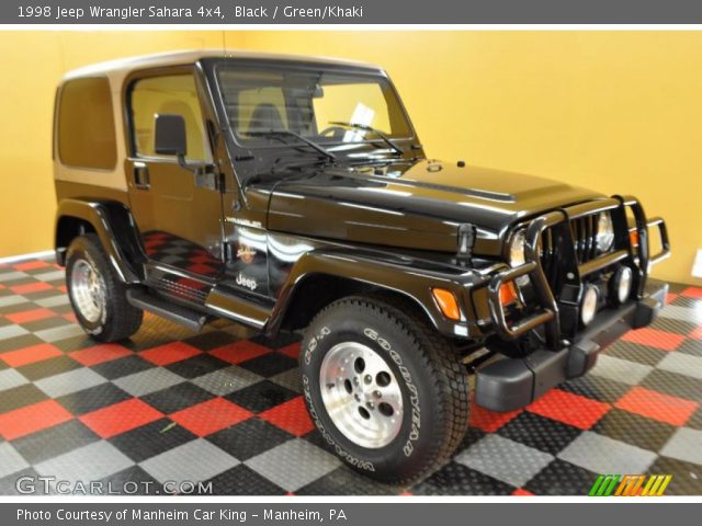 1998 Jeep Wrangler Sahara 4x4 in Black