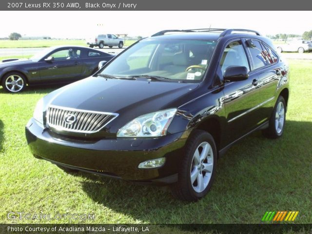 2007 Lexus RX 350 AWD in Black Onyx