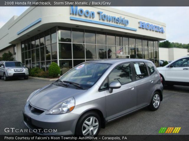 2008 Honda Fit Hatchback in Storm Silver Metallic