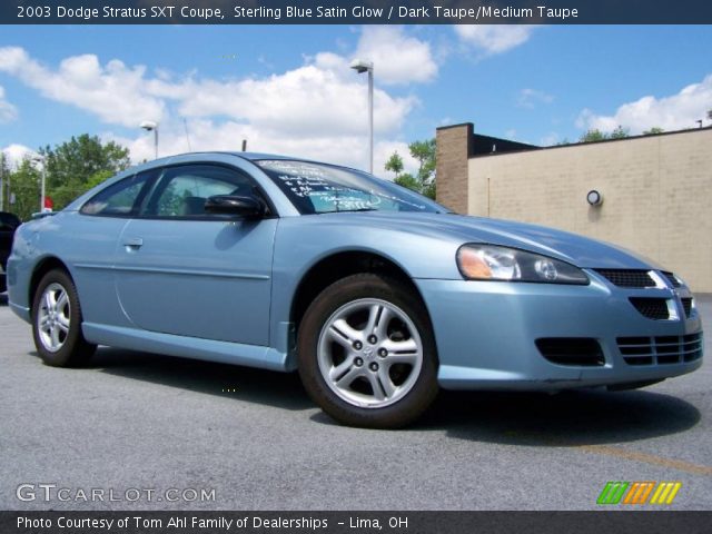 2003 Dodge Stratus SXT Coupe in Sterling Blue Satin Glow